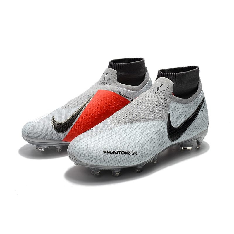 Nike Phantom Vision Elite DF FG Šedá Červené